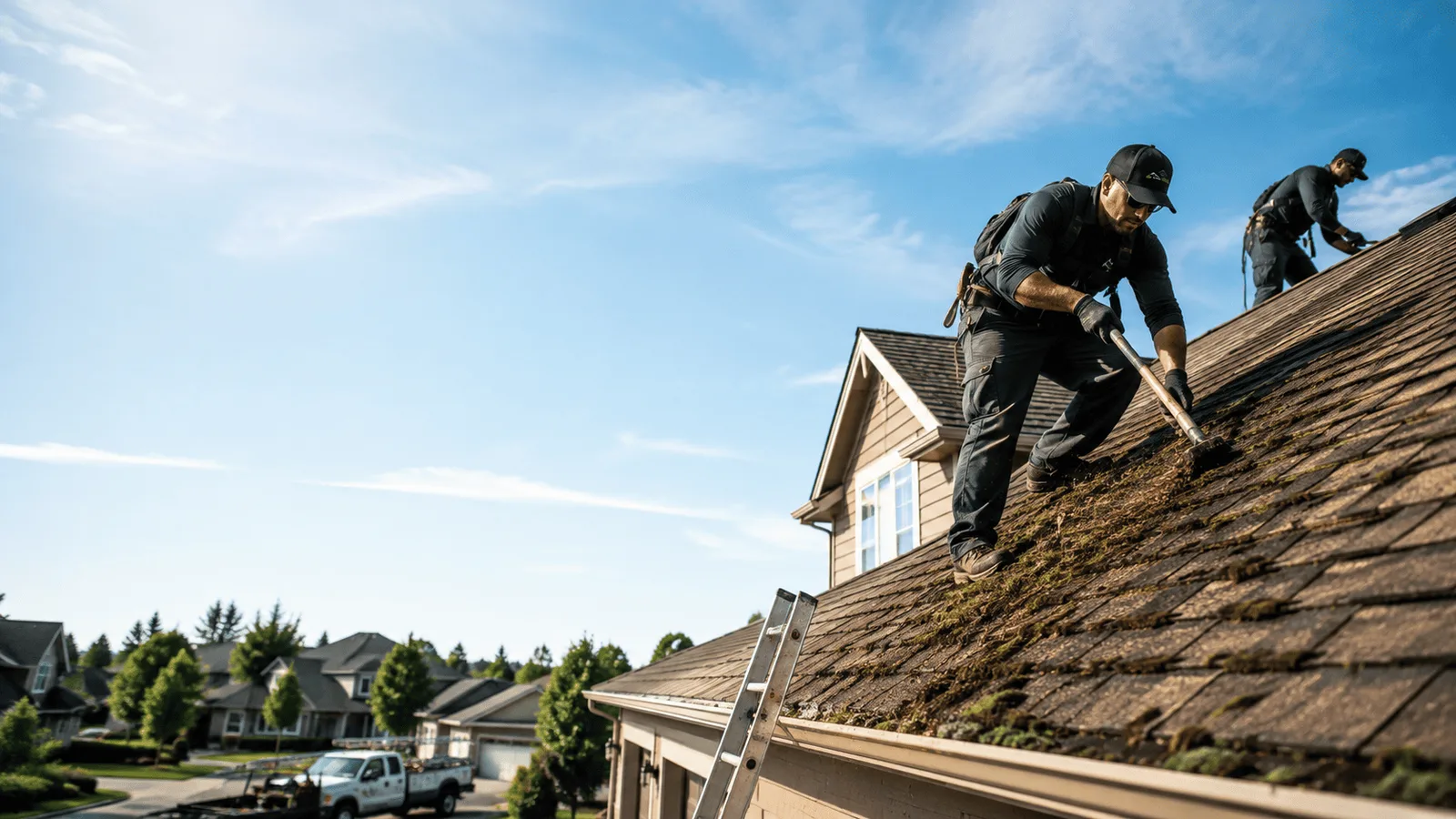 Roof Moss Removal in Luckey, OH near me